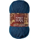 K&uuml;rk&ccedil;&uuml; Han Dekor 100gr 100m El &Ouml;rg&uuml; İpi (Lacivert)