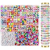 EOPUOZS 2300pcs Beads for Making Bracelets | Beads for Bracelets, Elastic Cord, DIY Jewelry, Craft, Gifts, for Girls 6-12 Yea