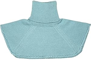 TEVIRP 100% Merino Wolle Baby Kinder Gestrickt Halswärmer Schal Winter