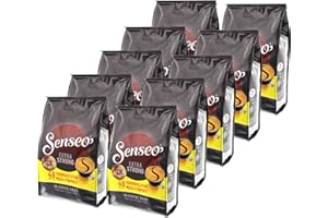 Senseo Kaffeepads Extra Strong / Extra Kräftig, Intensiver und Vollmundiger Geschmack, Kaffee für Kaffepadmaschinen, 480 Pads