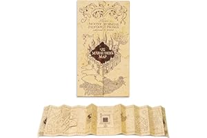 Grupo Erik Mapa del merodeador Harry Potter - Réplica mapa merodeador Escala 1:1 - Harry Potter regalos - Harry Potter merchandising | Producto con licencia oficial