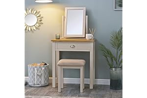 The Furniture Outlet Rutland Painted Oak Dressing Table