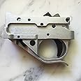 Timney Triggers Ruger 1022 Complete Trigger Assembly Silver/Black Shoe