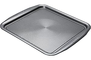 Circulon Momentum Large Oven Tray Non Stick - Durable Baking Tray, Grey Carbon Steel, Dishwasher Safe Bakeware, 37 x 34cm