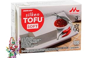 YOAXIA MARKE yoaxia ® - [ 340g ] Mori-Nu Morinaga - Silken Tofu SOFT - Glutenfrei + ein kleiner Glücksanhänger gratis