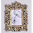 Decorous Shoppee Wooden Table-Top & Wall Hanging Photo Frame/Vintage Wooden Wall Hanging Photo Frame/Table Top Photo Frame/Wooden Picture Holder Stand Rectangular