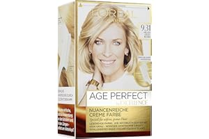 L’Oréal Paris Excellence Age Perfect Coloration Farba do Włosów, 9.31 - Jasny Złoty Blond, 180 ml