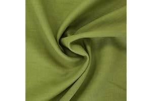 AKTIVSTOFFE Lino Öko Tex® Marian, 100% puro lino - stoffa al metro (pistacchio)