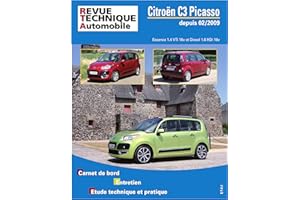 E.T.A.I - Revue Technique Automobile B745.5 - CITROEN C3 PICASSO PHASE 1 - 2009 à 2012