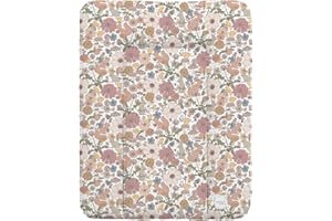 Ceba Baby® Fasciatoio Materassino - Fasciatoio neonato morbido - Cuscino Fasciatoio Lavabile per bambine e bambini - certificato Öko-Tex - impermeabile - 70x50 cm - Giardino