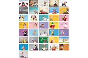 ‎CLEVER POOL Clever Pool Grußkarten 36 Stk. – Postkarten Set mit frechen Kinderbildern – starke Sprüche - Postkarten zum Verschenken – vielseitiges Set – hochwertig verarbeitet – schöne Farben – DIN A6