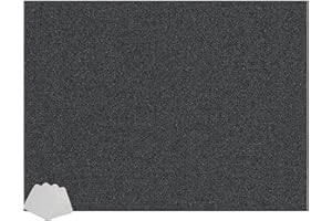 ZAJENKUB 160 x 120 cm Alfombra Bateria Electronica, Antivibracion Antideslizante Alfombras Bateria Insonorizacion, Alfombrilla de Tambor para Baterías Acústico Caja Bombo y otros Instrumentos Musicales