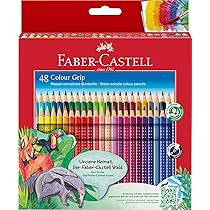Faber-Castell Pastelli Classic Colour - Set 41 Pezzi Con Temperino E Matita, Per Bambini E Adulti