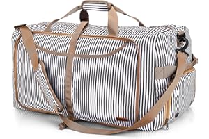 VS VOGSHOW Vogshow Reisetasche Damen Herren Groß 120L Faltbare Reisetaschen Wasserdicht Sporttasche mit Schuhfach