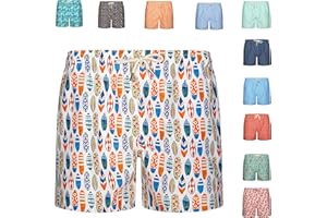 Blue coast yachting Costume da Bagno Uomo Stampato asciugato rapido