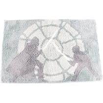 Tapis De Bain Star Wars Dark Vador - 51 X 77 Cm - Doux, Antidérapant - 100% Polyester - Lavable En Machine - 11
