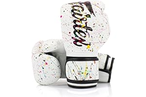 Fairtex Muay Thai Gants de Boxe pour Hommes, Femmes | Gants MMA, Kickboxing, Gym, Entraînement | Gants de Boxe de qualité supérieure, légers et Absorbant Les Chocs–BGV14, BGV11, BGV18, BGV20, BGV25