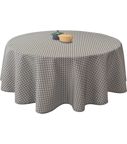 Le Linge De Jules Nappe AntiTaches Arabesque Taille Ronde