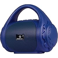 Zebronics Zeb-County Bluetooth Speaker with Built-in FM Radio, Aux Input and Call Function (Blue)