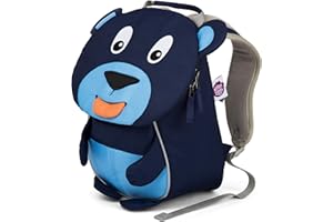 Affenzahn Mały przyjaciel - plecak dziecięcy dla 1-3 lat - niedźwiedź - niebieski