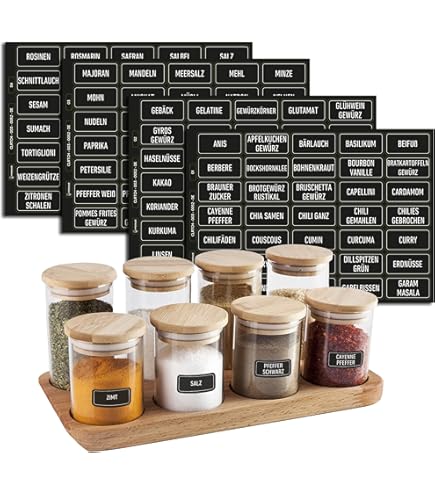 Etichette Adesive Per Barattoli - 500 Pezzi, Autoadesive E Scrivibili, Per Marmellate E Dispensa - Foto 7