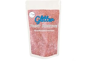 Mopa Crafts – Additif à paillettes 100 g pour émulsion en peinture une utilisation sur mur intérieur / extérieur, plafond, bois, métal, vernis, plâtre, peintures mates, légèrement brillantes ou