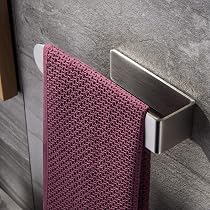 Smedbo Casa Porta Asciugamani Ad Anello – Cromo Opaco, Design Salvaspazio Per Bagno