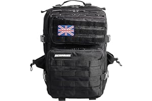 ELITRAINX Mochila Táctica Militar Bandera Reino Unido Deporte, Cabina Avión, CrossTraining, Aire Libre Deportes Gimnasio Portatil by ELITEX TRAINING