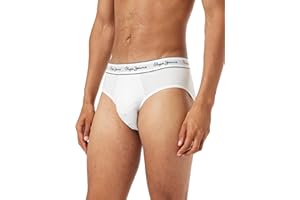 Pepe Jeans Majtki męskie (3 sztuki), Biały (biały), L