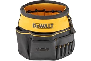 DEWALT Werkzeug-Organizer, 37 Taschen und Schlaufen zur Werkzeugaufbewahrung, inklusive einer TOUGHCASE-Tasche (DWST560109)