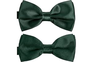 BomGuard Padre Figlio socio Set uomo bambino ragazzo - di papillon con,regolabile con chiusura a gancio - prelacciato e regolabile