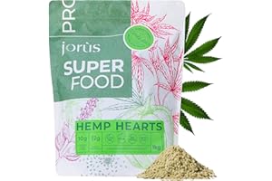 Jorus Graines de chanvre décortiquées crues, européennes 1kg