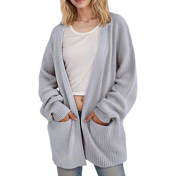 Lang Oversized Damesvest In Rood Bruine Mohair Met Pastel Kleurige Strepen Op De Mouwen