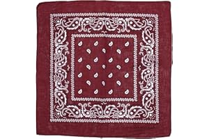 Zac's Alter Ego Bandana de cow-boy style rétro cachemire