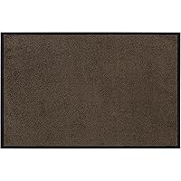 andiamo Eingangsbereich in/Outdoor – Rutschhemmend Waschbar Fußmatte, Polyamid, Teak, BRAUN, 40 x 60 cm