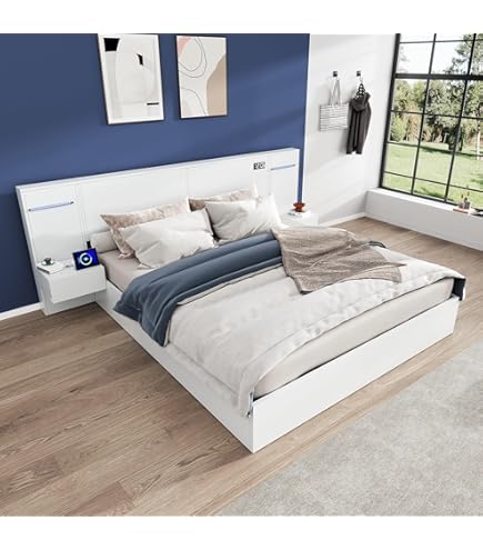 Amazon Letto Matrimoniale Contenitore Con Led Letto Contenitore