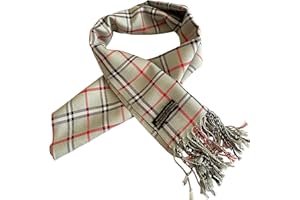 CJ Apparel Sciarpa da uomo Nepalese Tartan Design Moda Secondi Sciarpe Viso/Collo Wrap NUOVO