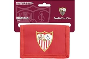 safta Official Sevilla FC Wallet with Headboard 125 x 95 mm