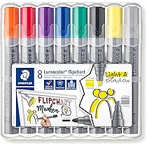 Chevalet Dessin Edding 32 EcoLine Marqueur Pour Chevalets - Vert - 10 Stylos - Pointe Biseautée 1-5 Mm - Pour écrire Feutre Tableau Rechargeable