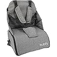 Babify 2-in-1 Travel High Chair with Storage - Soft Grey, 1 Count (Pack of 1)