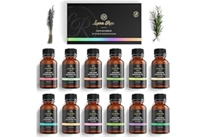 ‎LUANA ROSE Ätherische Öle (5ml) - Premium Duftöl für Diffuser & Wellness - 100% Natürlich & Reines Duftöl - Essential Oils für Aromatherapie & Wohlbefinden - Naturrein & Ideal als Set für Aromapflege