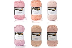 SCHACHENMAYR SINCE 1822 Schachenmayr Catania, Set aprikose mix Filati Per Maglieria A Mano