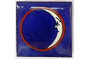 Carrelage en céramique mexicaine - 5 cm - fait à la main et éthiquement négocié par Tumia LAC - Tuile unique