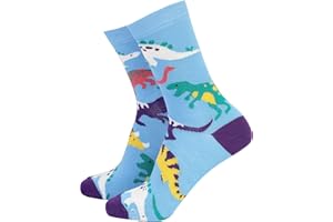 Sock Therapy Bamboo Socks For Women Novelty Socks Funky Colorful Fun Dress Socks Smart Design Animal Print Comfortable Breathable Socks Non Slip Great Gift