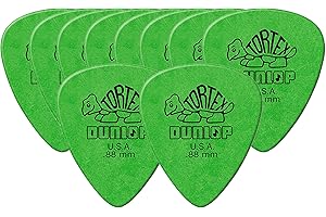 JDLP PUAS PARA GUITARRA ELECTRICA DUNLOP TORTEX 418R.88 VERDES 10 UNIDADES - ROCKMUSIC ESPAÑA
