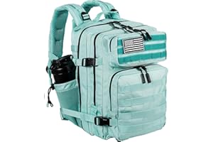 LHI Tactical Military Backpack for Men and Women 25L/35L Army Assault Pack Bag Small Rucksack with Bottle Holder