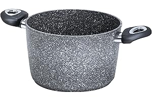 BIALETTI Aeternum Madame Petravera Plus Pentola, Alluminio, Pietra, 24 cm