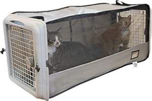 SPORT PET Grande Niche à Ouverture instantanée Portable pour Chat, lit imperméable pour Animal Domestique, Collection de litière de Voyage