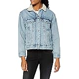 Levi's Women's Ex-Boyfriend Sherpa Trucker Denim Jacket