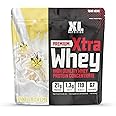 XL Nutrition Whey Protein | High Protein | Low Carbohydrates Protein Powder | Suitable for Vegetarians | 67 Servings | 2kg (Vanilla)